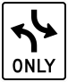 Left Turns Only Sticker