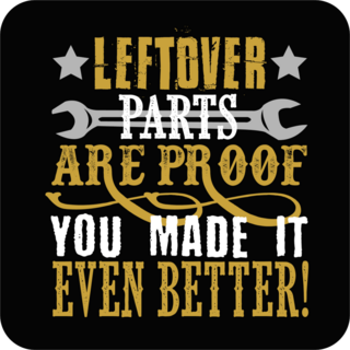 Leftover Parts Sticker