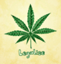Legalize Marijuana Hemp Leaf Sticker