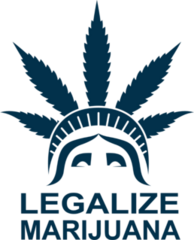 Legalize Marijuana Lady Liberty Sticker