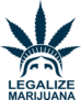 Legalize Marijuana Lady Liberty Sticker