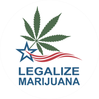 Legalize Marijuana Political Sticker