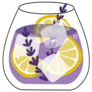 Lemonade Lavender Sticker