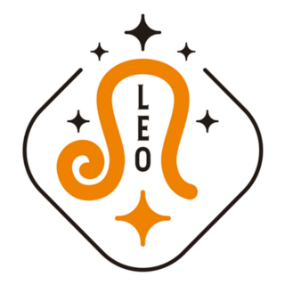 Leo Zodiac Sign Template Sticker