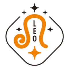 Leo Zodiac Sign Template Sticker