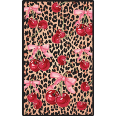 Leopard Print Cherry Sticker