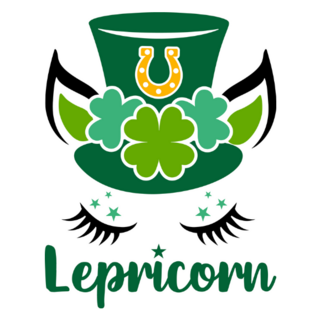 Lepricorn Pony themed Leprechaun Sticker