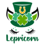 Lepricorn Pony themed Leprechaun Sticker