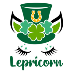 Lepricorn Pony themed Leprechaun Sticker