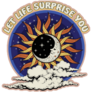 Let Life Surprise You Sunshine Celestial Illustration Sticker