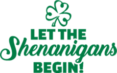 Let the Shenanigans Begin Sticker