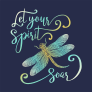 Let Your Spirit Soar Dragonfly Sticker
