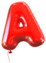 Letter A Balloon Font Sticker