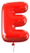 Letter E Balloon Font Sticker