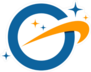 Letter G Galaxy Logo Sticker