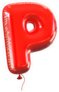 Letter P Balloon Font Sticker