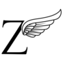 Letter Z And Wings Sticker