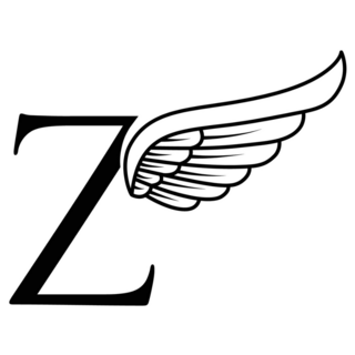 Letter Z And Wings Sticker