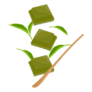 Levitation Chocolate Matcha Sticker