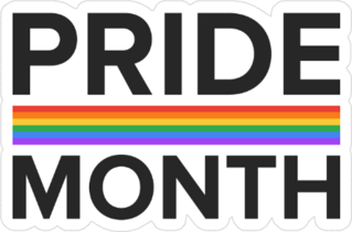 Lgbt Pride Month In June Sticker