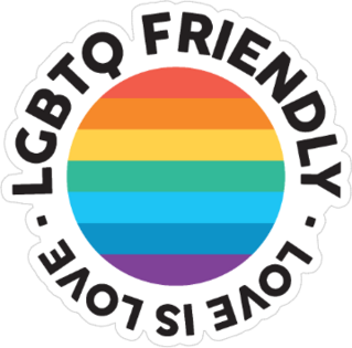 Lgbtq Friendly Sticker