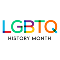 Lgbtq History Month Colorful Lettering Sticker