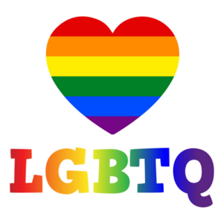Lgbtq Rainbow Heart Sticker