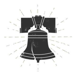 Liberty Bell Philadelphia, Pa Illustration Sticker