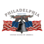Liberty Bell Philadelphia, Pennsylvania Detailed Illustration Sticker