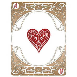 Liberty Style Poker Playing Card Sticker