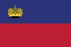 Liechtenstein Country Flag Sticker