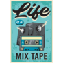 Life Is A Mix Tape Sticker