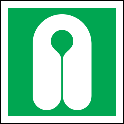 Lifejacket Icon Sign Sticker