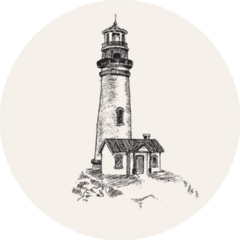 Lighthouse Sketch Sticker