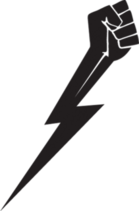 Lightning Fist Sticker