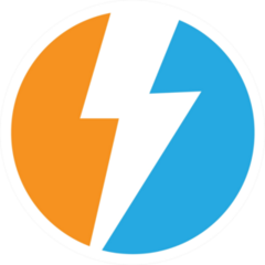Lightning Power Logo Sticker