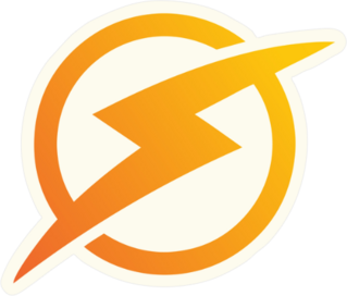 Lightning Symbol Of Energy Sticker