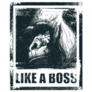 Like A Boss Gorilla Sticker