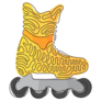 Line Drawing Roller Sticker
