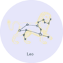 Lion Constellation Of Leo Sticker