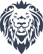 Lion Head Smiling Sticker