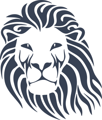Lion Head Sticker