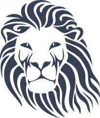 Lion Head Sticker