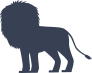 Lion Silhouette Sticker