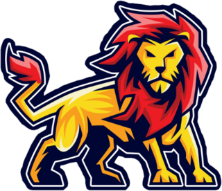 Lion Sport Logo Sticker