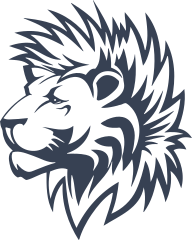 Lion With Furry Mane Sticker