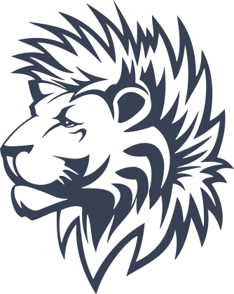 Lion With Furry Mane Sticker