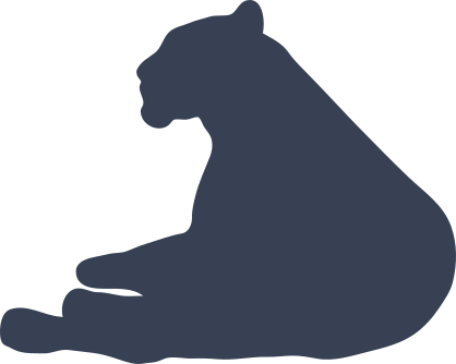 Lioness Lion Laying Down Sticker