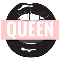 Lips Queen Sticker