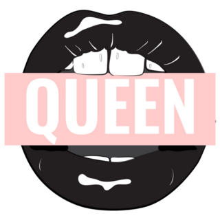 Lips Queen Sticker